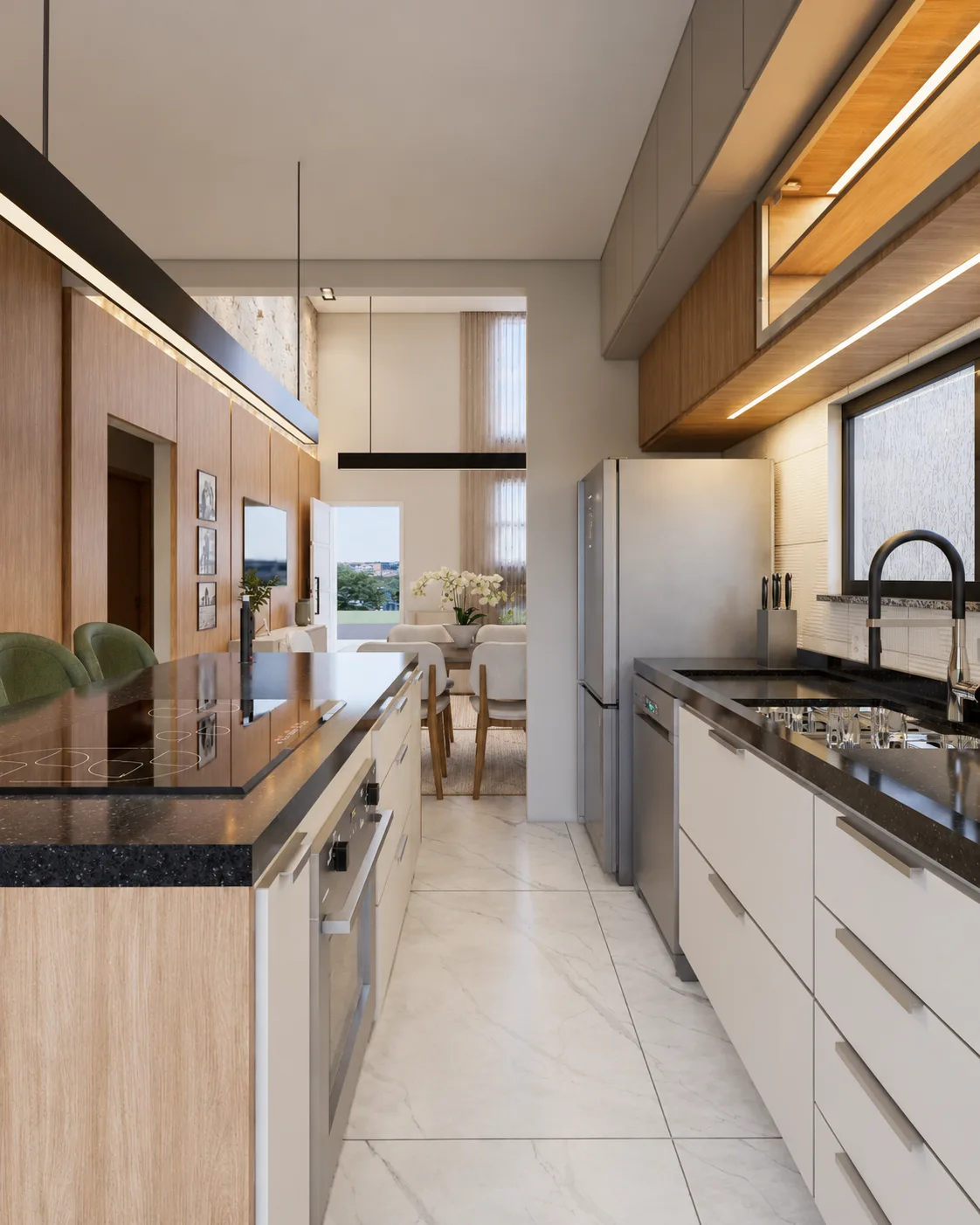 Projeto CH, residencial